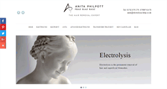Desktop Screenshot of electrolysis-help.co.uk