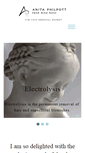 Mobile Screenshot of electrolysis-help.co.uk